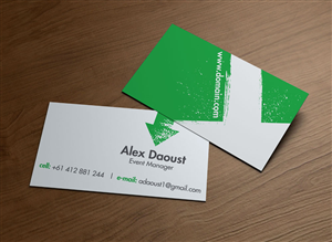 Event Manager Business Card Design | Business Card Design by MPStudio