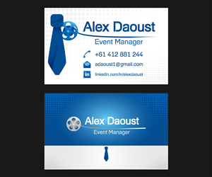 Event Manager Business Card Design | Business Card Design by GRAFFYC