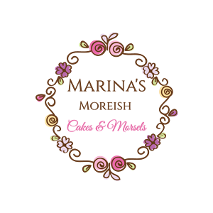 Marina's Moreish Cakes & Morsels | Logo Design by dalia sanad