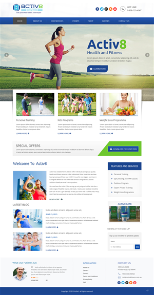 Web Design by pb for this project | Design #6492212