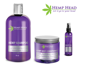 Hemp Head personal care products line | Packaging Design by Yvette