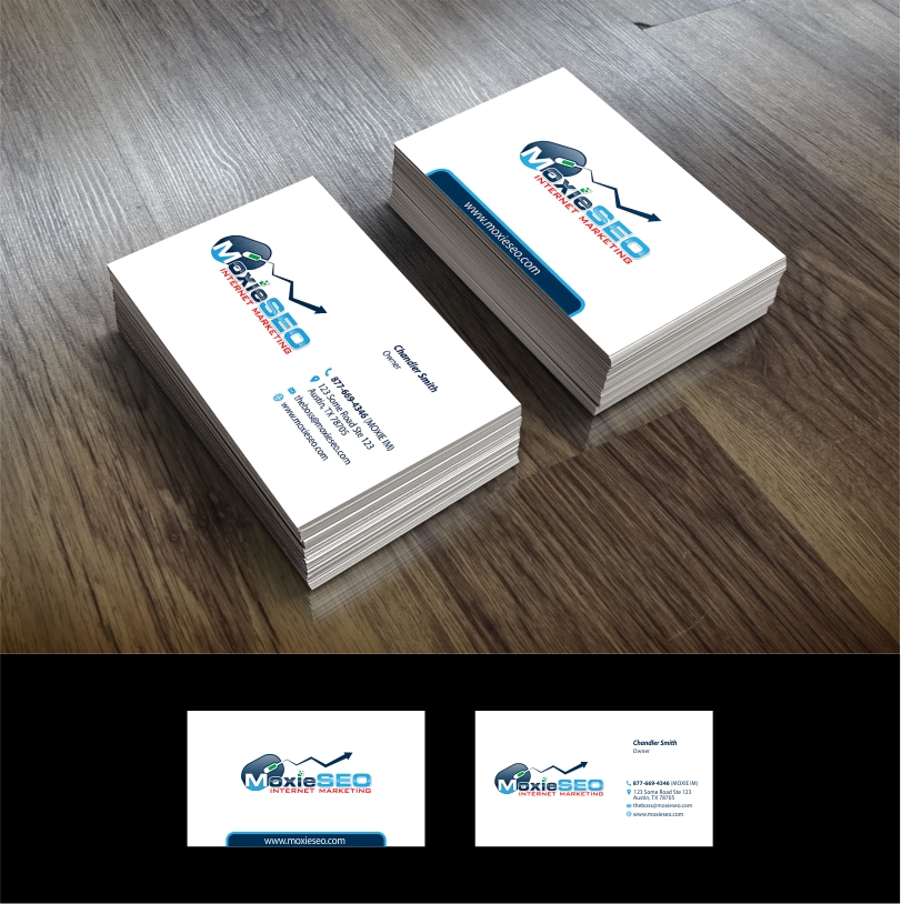 Business Card Design by ADesign for Moxie SEO | Design #6392287