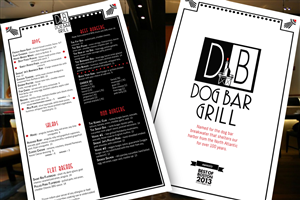 Menu Design by iD_intelligentDesign for dog bar grill | Design #6447283