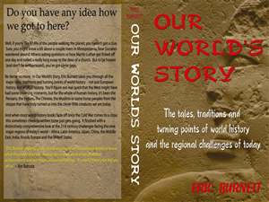 Our World's Story | Buchumschlag Design von Harshan