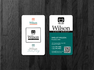 Wilson Care Group Business Card | Business Card Design by Atvento Graphics