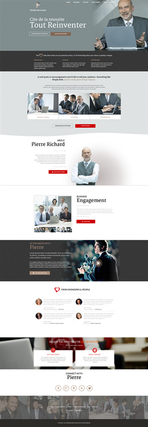 Wordpress Design by Alfie