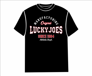 Lucky Joes Denim Brand, Iconic T-shirt Design | T-Shirt-Design von S.S. Mulla