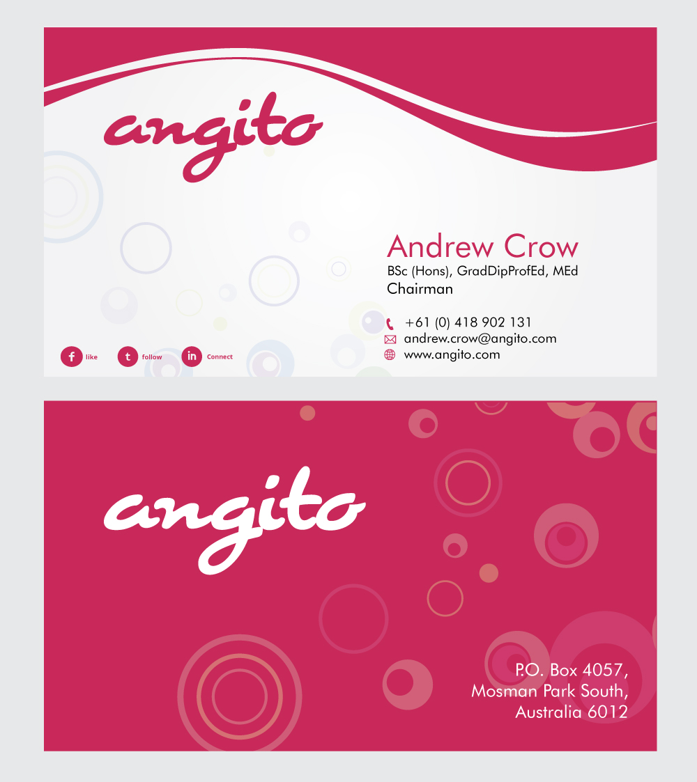 Business Card Design by Joseph Affran for this project | Design: #6683209