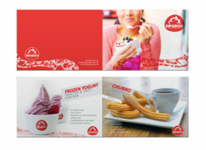 FROZEN YOGURT AND DESSERT BAR BUSINESS NEEDS A CATALOGUE | Catalogue Design by nafizrahat