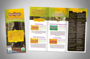 3 -fold flyer about Sue's Organics | Flyer Design by Victor_pro