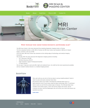 Web Design by yadunath for MRI Scan Center | Design #6829742