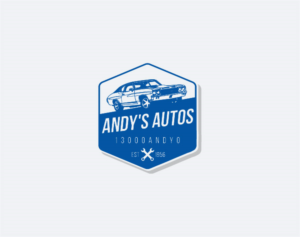 Andy's Autos AND 1956 AND 13000ANDY0 | Logo-Design von uniquetarget