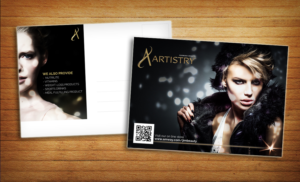 ARTISTRY SKINCARE & Cosmetics needs a postcard design | Postkarten-Design von alessandroevge