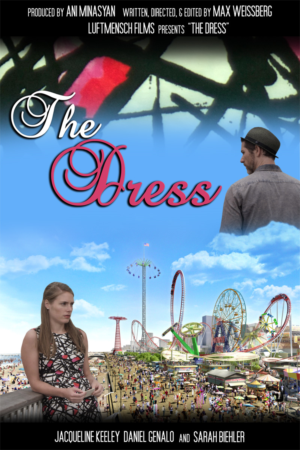 Poster needed for romcom short film called the DRESS | Poster Design by lubka.dimitrova