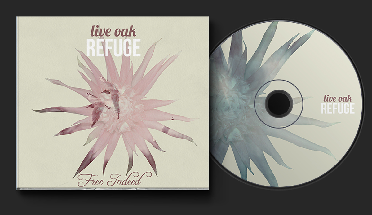 CD Cover Design by RedOne22 for Live Oak Refuge | Design #6861119