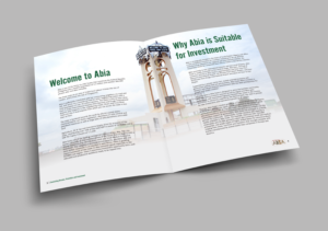 Abia Investment Brochure for investment promotion | Brochure Design by lookedaeng