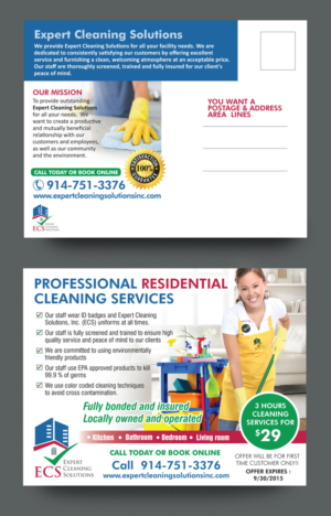 Postcard $29 for 3 hours cleaning service  | Postkarten-Design von rkailas