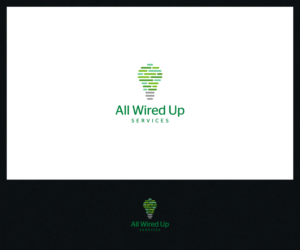 All wired up services  | Logo Design by Roy