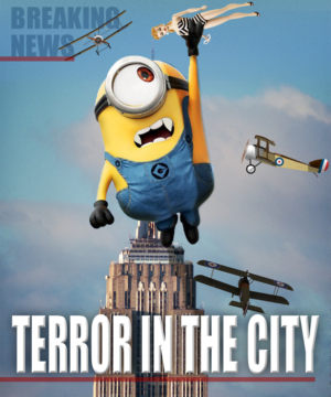 What if Minions Really Took Over the World Photoshop Contest | Photoshop-Design von iD_intelligentDesign