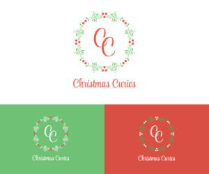 Logo and Business Card Design by Farmiza for Christmas Curios | Design: #7006900