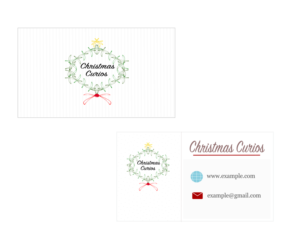 Logo and Business Card Design by nischDesigns for Christmas Curios | Design: #7030721