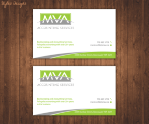 Business Card Design for my Accounting Business  | Business Card Design by Stylez Designz