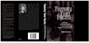 Book Cover Design - Twenty Two Faces Book | Buchumschlag Design von Dyal Design