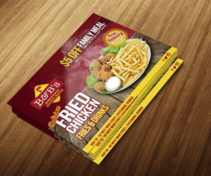 B&B'S Chicken Basket Need a Flyer Design  | Flyer-Design von jeffdefy