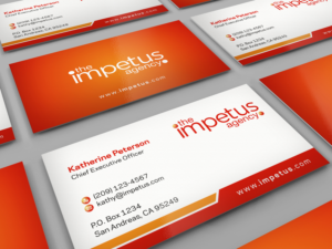 Modern but Professional Business Card Design for Public Relations Agency | Business Card Design by HYPdesign