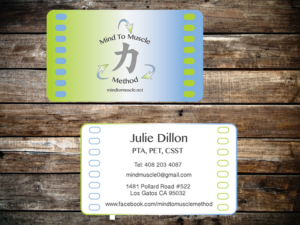 Personal Training Business Card Design | Business Card Design by Sophie DL