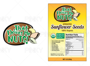 Sunflower Seed Label Design Project | Label Design by Pinky 