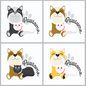 Pawesome | Logo-Design von aniep