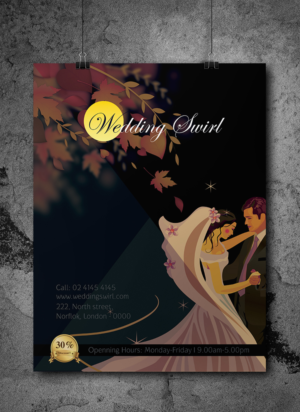 Wedding Dance Business Needs a Poster | Poster Design by Intro Base