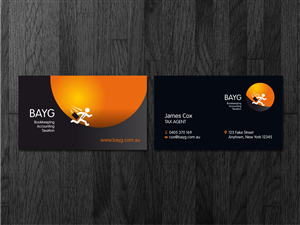 BAYG - Business As You Go  | Business Card Design by Atvento Graphics