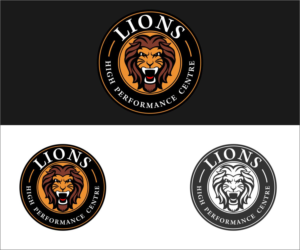 Lions High Performance Centre | Logo Design by SM Graphics