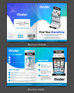 Wholesale company needs a sales brochure for our latest gadget- Key Finder. We sell to retailers | Brochure Design by SAI DESIGNS