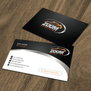 Need professonal business cards designed for a detailing business that are easy to read | Visitenkarten-Design von Dezero