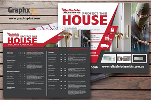 Flyer Design by Graphxplus for reliable locksmiths | Design #1874884