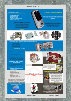 Flyer Design by raihan for reliable locksmiths | Design #1881073