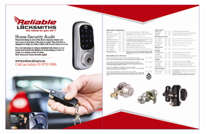 Flyer Design by Creativedesigns for reliable locksmiths | Design #1858613