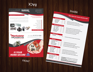 Home Security check flyer | Flyer Design by meet007