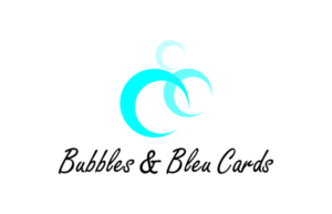 Logo Design by pa2pat for Bubbles & Bleu Cards | Design #7215349