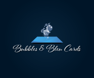 Logo Design by weirdo.art for Bubbles & Bleu Cards | Design #7219607