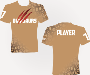 Team Jersey for Ultimate Frisbee (Dinosaurs) | T-shirt Design by jayneel_s