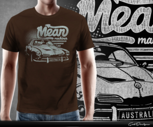 Fine Detail Illustration for Classic Car and Cafe Racer Motorbike Co | T-Shirt-Design von G3K