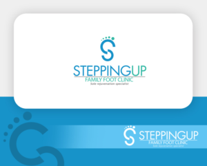 Logo Design by pinky for Stepping Up Family Foot Clinic | Design #7358810