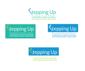 Logo Design by Hana M. for Stepping Up Family Foot Clinic | Design #7280180