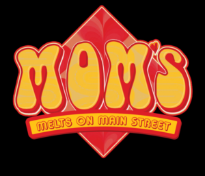 MOMS, Melts On Main Street and Grilled cheese and 'mater soup | Logo Design by Cody Rostron