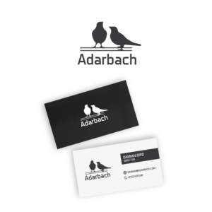 Adarbach  - Business card with logo         | Business Card Design by baidya