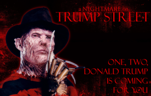 Photoshop Donald Trump into famous horror movie scenes | Photoshop Design by Riaz786